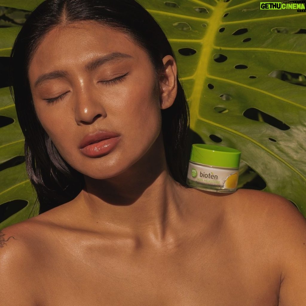 Nadine Lustre Instagram - skin moisture treatment from nature to my skin with @biotenphilippines