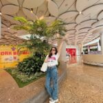 Naisha Khanna Instagram - That airport feeling>>✈️💙 #airport #ootd Terminal 2, Chatrapati Shivaji International Airport, Mumbai