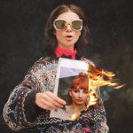 Najwa Nimri Instagram - Bye, Najwa. Hi, Alex. Yeah, thanks. 🔥#seagramsgin