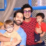 Nakuul Mehta Instagram - I’ve spent my whole life (32 months to be accurate) hearing stories about the great love my Dadda & Al chachu have for each other. Not the filmy, Jai Veeru types but in the more real, be there through life’s up & downs & sharing of each others crazies & constantly pushing each other to be better and living by example types. Can’t believe now that little Zi is a YEAR OLD (would you believe it) him & I have this great good fortune of further strengthening this great bond by being true friends and taking care of each other. I know I know @ziaan.ds that this may feel overwhelming on days and you may feel it’s a bit much for our gentle shoulders.. but I want you to know that I’ve got your back. Today & tomorrow. Anyway, it’s your birthday today so no heavy talk. Be cool & love you 🫶
