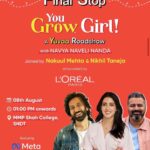 Nakuul Mehta Instagram - Yesterday was spent in the company of these two great folks as their epic @weareyuvaa roadshow across the length & breadth of the country came to its final stop. Thank you @tanejamainhoon & @navyananda for letting me into the wonderful journey you both have embarked upon & the impact you have created through it ❤️ In awe of the wisdom & the strong sense of purpose you have and how you chose to use it for creating so much impact @navyananda. I also come back richer in my Gen Z vocabulary I promise 😅 This also happens to be a rather advance birthday post for @tanejamainhoon who is ISO 9001 certified ‘khoobsurat insaan’. Hopefully we have that recorded for posterity and the crowd cheer for absolute validation. Big props to the absolute crazy student body at @mmp_shah_college ! Thank you for all your love and warmest reception.