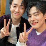 Nam Yoon-su Instagram - #엠카운트다운 우리 병찬이와 함께 🥳.
