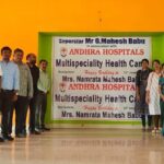 Namrata Shirodkar Instagram – Andhra Hospitals, in collaboration with MB Foundation, organized the 38th Multi-speciality camp in Burripalem on Namrata Shirodkar garu’s birthday, offering healthcare services to total of 145 adults and children. It includes health check-ups and distributing essential medicines for the well-being of the villagers. 🙏