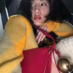 Nana Instagram - Colorful ♥️ #burberry #ad