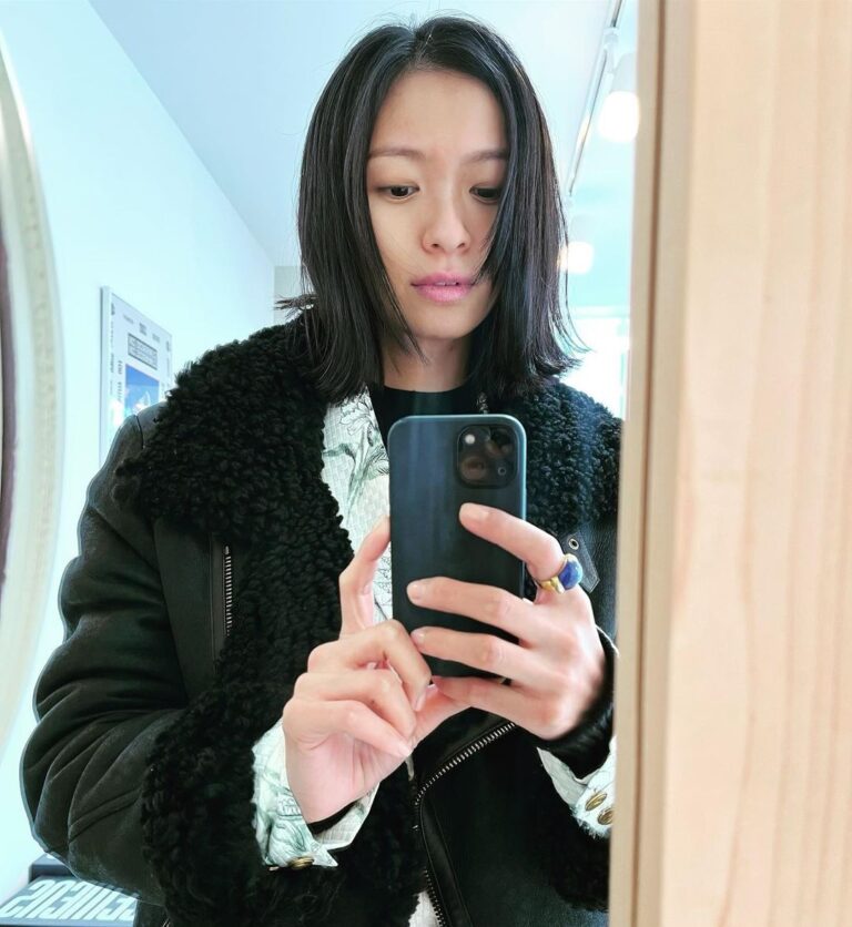 Nana Eikura Instagram - Jacket @tods New  hair @kenichiforsenseofhumour