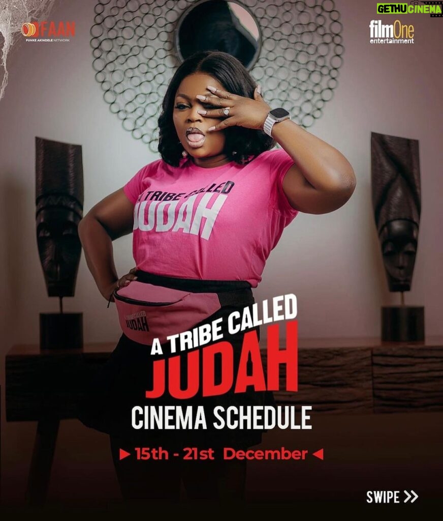 Nancy Isime Instagram - If there’s one woman I’m completely in awe of her work ethics, it has to be Aunty @funkejenifaakindele 👏🏽 Back to Back Hits!🔥 Congratulations Aunty Mi and to the entire cast and crew! Road to 1Billi😉 Fam, make it a date with The Tribe Called Judah in cinemas nationwide. You’re in for a ride with this one🔥