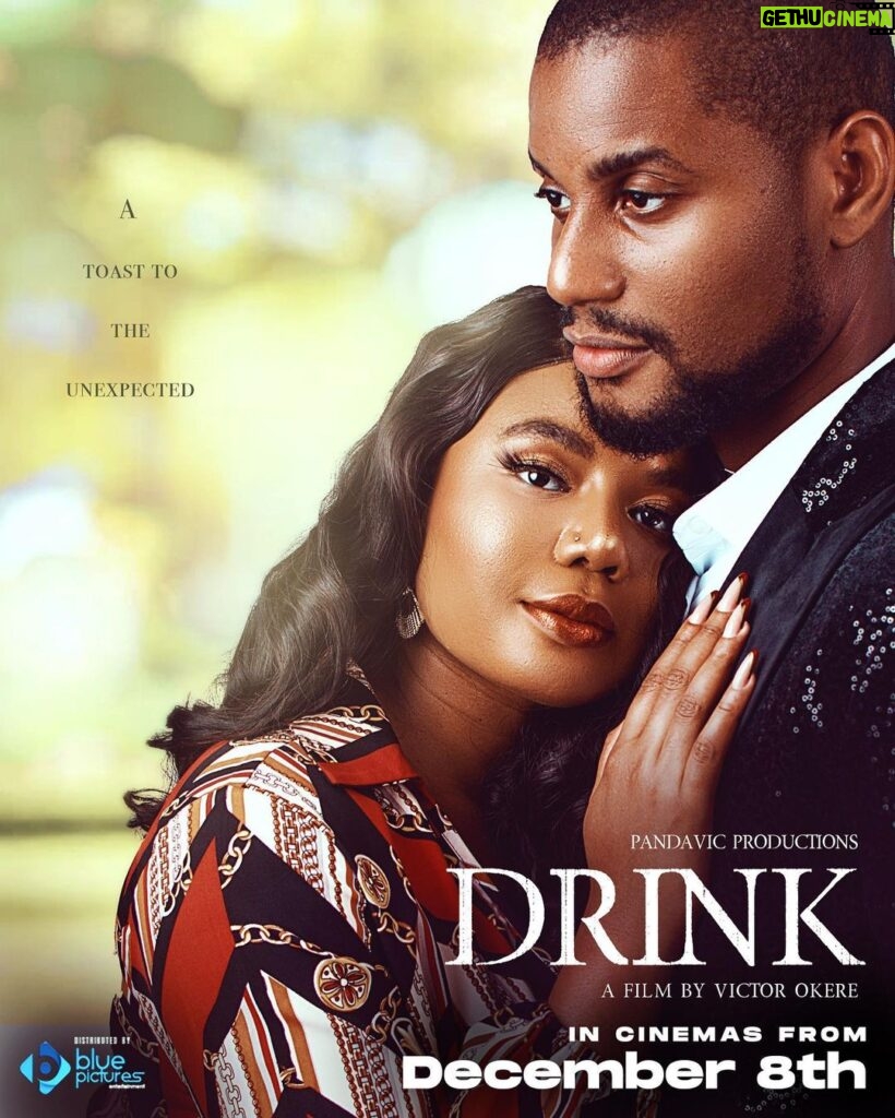 Nancy Isime Instagram - Drink is currently showing in Cinemas Nationwide Fam!🥳 Make it a cinema date with us this weekend!❤️