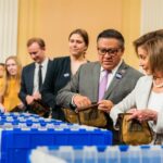 Nancy Pelosi Instagram – It was my privilege to join the USO in assembling care packages for servicemembers around the world to thank them for defending our freedoms.

We salute USO for strengthening servicemembers connection to their families and loved ones back home, no matter where they serve.