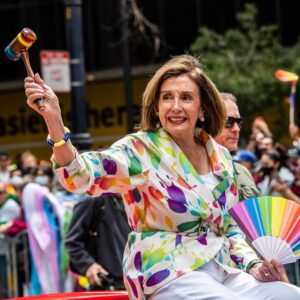 Nancy Pelosi Instagram - Pride Month is a celebration of the beauty and vibrancy of our Nation's LGBTQ+ community.

As LGBTQ+ Americans proudly march through the streets this month, we are reminded of the incalculable contributions that they have made to our country.

Through the efforts of generations of leaders and advocates, America has made enormous progress: from combating HIV/AIDS to ending Don’t Ask, Don’t Tell to securing protections against hate crimes to enshrining marriage equality into law with our Respect for Marriage Act.

As the MAGA movement accelerates its hostility toward the trans community, Pride is an opportunity for Americans to express love and solidarity.

By speaking out against bigotry and discrimination, we protect LGBTQ+ communities and ensure justice, dignity and respect for all Americans.