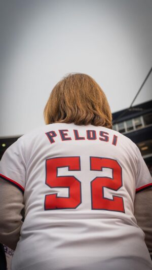 Nancy Pelosi Instagram - Last night, I was proud to throw out the first pitch for the @nationals to celebrate the beauty of our LGBTQ+ communities and the contributions they have made to our nation.

This Pride Month, we move our nation toward a more free and just society by standing with LGBTQ+ Americans.