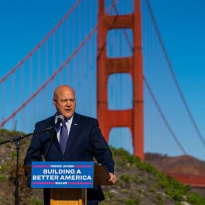 Nancy Pelosi Instagram - It was a joy today to celebrate a new investment from our Infrastructure Law headed to the Golden Gate Bridge! This iconic landmark plays an essential role in San Francisco's economy. Thanks to President Biden, we're rebuilding our infrastructure and reinvigorating our middle class. 

For more than eight decades, this iconic landmark has safely, reliably served our Bay Area community – and now, with this $400 million investment, we are ensuring it will stand for many more. Together, we're building a better and fairer future for every San Franciscan.