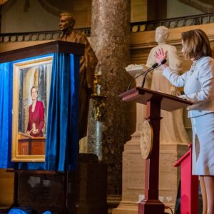Nancy Pelosi Instagram - I am forever grateful to my colleagues in the Caucus for their courage to elect the first woman Speaker. 

It’s been my honor to help to forge historic progress For The People.