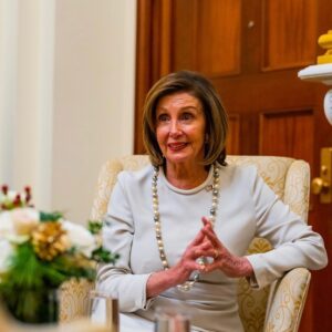 Nancy Pelosi Instagram - It was my privilege to welcome President Emmanuel Macron back to the United States Capitol. Since our founding, America has taken great pride in our friendship with the French people — one of our oldest and most treasured alliances.

In his 2018 address to Congress President Macron spoke of our two nations’ “common vision for humanity. Today, we discussed our continued work to advance that vision: safeguarding global security, spurring shared prosperity, protecting our planet and defending democracy.