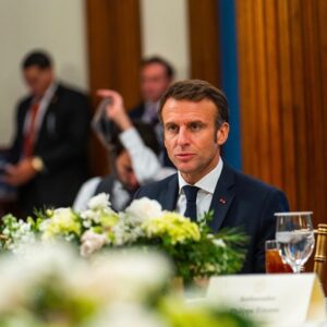 Nancy Pelosi Instagram - It was my privilege to welcome President Emmanuel Macron back to the United States Capitol. Since our founding, America has taken great pride in our friendship with the French people — one of our oldest and most treasured alliances.

In his 2018 address to Congress President Macron spoke of our two nations’ “common vision for humanity. Today, we discussed our continued work to advance that vision: safeguarding global security, spurring shared prosperity, protecting our planet and defending democracy.