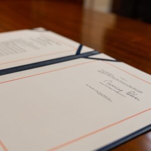 Nancy Pelosi Instagram - Today, I proudly signed the Speak Out Act – bipartisan legislation prohibiting non-disclosure agreements from silencing survivors of sexual assault and harassment.
 
This is an historic victory for justice and dignity: empowering survivors and building safer workplaces for all.