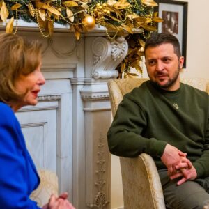 Nancy Pelosi Instagram - It is my distinct privilege to welcome President Volodymyr Zelenskyy to the United States Capitol and reaffirm America’s commitment: we will stand with Ukraine in the fight for freedom until the war is won.