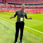 Nani Instagram - Disappointed with the result today, but it was still a great day covering @emiratesfacup. Thank you for the invitation, it’s always amazing to be back at Wembley. Red Devil forever ❤ #FACup #Wembley Wembley Stadium