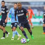 Nani Instagram - Rainy debut but a great night! 🌧️😄 Amazing to start my A-League adventure with a win 💪🏾 Fantastic support from our fans, you're the best! COBIB! 🙌🏾🔵 #MVFC #MelbourneVictory #Win #Team #ALeague