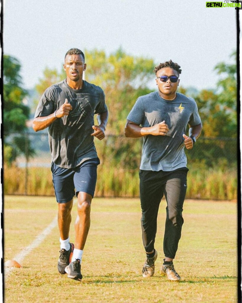 Nani Instagram - Florida training mood 👌🏾🔥🏃🏾 #Florida #Training #Workout #Intensity