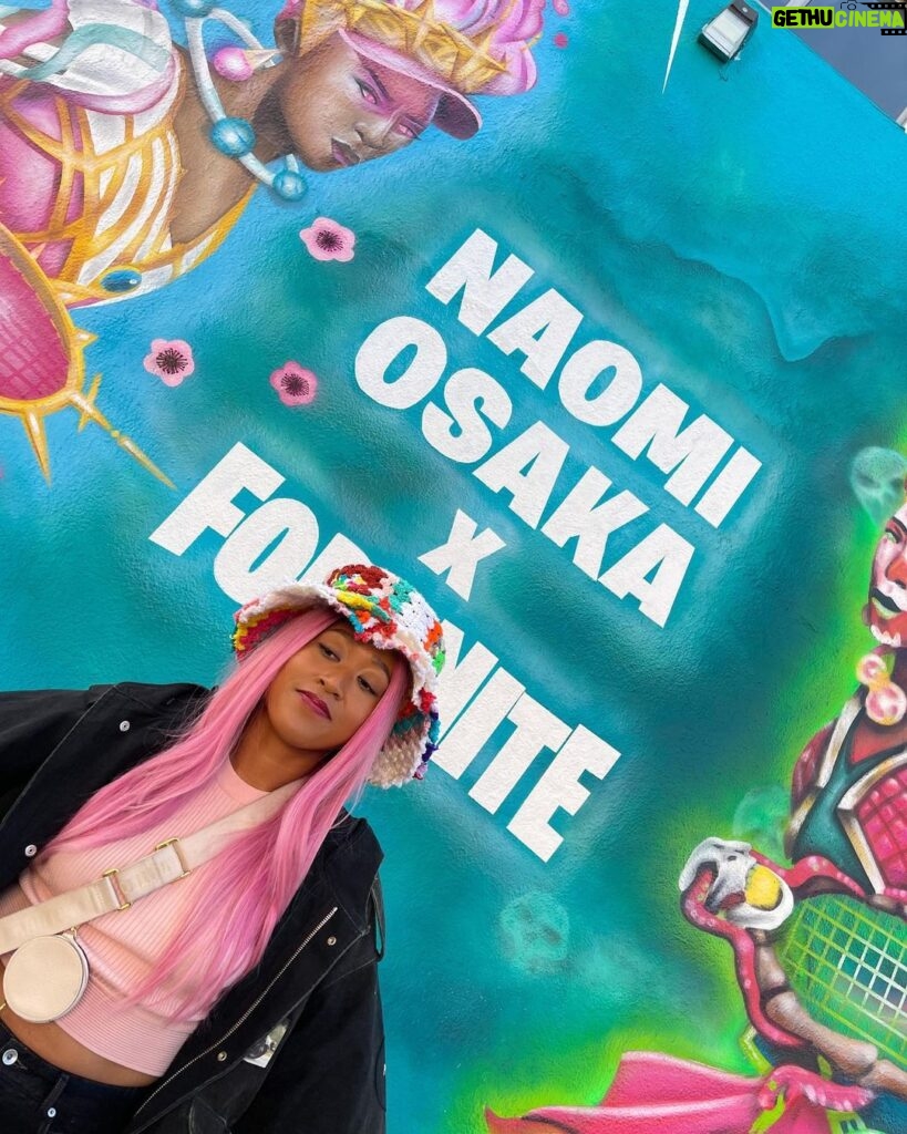 Naomi Osaka Instagram - oh hi 🤗👋🏾💕 Melrose Avenue