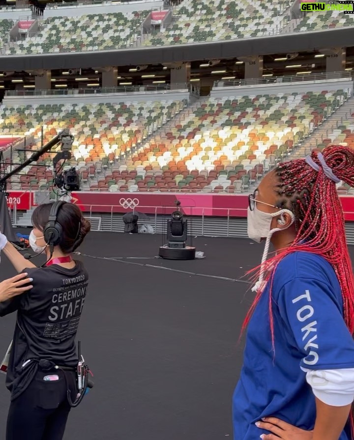 Naomi Osaka Instagram - So the other day I was reflecting on the Olympics, I don’t know if it was because the Winter Olympics are going on now but something had me reminiscing about the time I had. I realized that I had regrets about the whole experience, (not the torch lighting though that was 🔥 literally), there was a deep sense of sadness for not having more fun for the time I was there. Can’t believe I was at the Olympics in Tokyo and I failed to consistently find the immense joy in that. I think that’s gonna be really important in my life going forward, just enjoying the experiences and making the most out of the time no matter how short or long it is lol. Anyways hope you guys are doing well and staying safe, I’m sure I’ll see you around ☺️❤️👍🏾