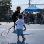 Naomi Osaka Instagram - These were my childhood courts growing up in NY. I’m very happy that I was able to team up with @drinkbodyarmor & artist @indeliblefunk to fully renovate my old childhood courts and provide a new colorful place for my Queens community ❤️