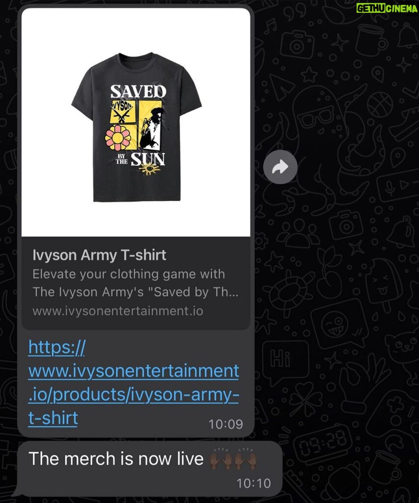 Nasty C Instagram - BEST NEWS I’VE HEARD ALL WEEK! 👁V🌞 .. MERCH IS UP ON ivysonentertainment.io