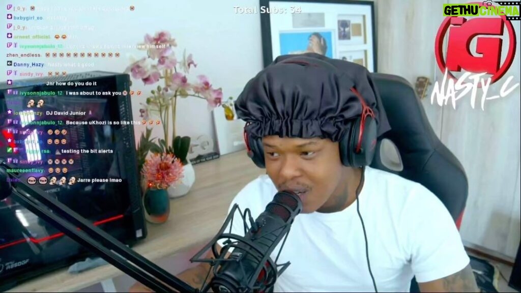 Nasty C Instagram - Interviews in Durban be like 👆🏾 😂😂😂♥ twitch.tv/IvysonGaming