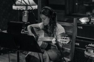 Natalia Lafourcade Instagram - I am deeply grateful #GRAMMYs @recordingacademy to all the beautiful people who are part of this album and musical journey. The list is endless. Thank you to members of the academy for voting. This was a tie with @juanes this makes me so happy. I feel happy and excited to continue on this path and dedicate this recognition to my country and also las abuelas del mundo like María Sabina, mother earth and love.  Thanks to my coproducer Adan Jodorowsky @adanjodorowsky and all the ones giving so much love to this peace of music. ♥️ here’s some of the credits! 
ARRANGEMENTS: Emiliano Dorantes/Nando Hernández/Ljova and Natalia Lafourcade.
ARRANGEMENTS AND VOCAL DIRECTION: Emiliano Dorantes and Natalia Lafourcade.
RECORDED AT: Sonic Ranch, Tornillo, Texas, USA and Acuyo Estudio -La Grapa Creativa-, Veracruz, Mexico.
RECORDING ENGINEER: Gerardo “Jerry” Ordoñez.

ACUYO ESTUDIO RECORDING ASSISTANTS: Alan Ortiz Grande, Elier Contreras, and Daniel Bitrán.

MIXING: Gerardo “Jerry” Ordoñez, Motorbass Studio, Paris, France.
MIXING ASSISTANTS: Antoine Poyeton, Louis Bes, Louise Bouget, and Elier Contreras.
MASTERING: Bernie Grundman, Bernie Grundman Mastering, Los Angeles, California, USA.
Emiliano Dorantes - PIANO
Marc Ribot - ELECTRIC AND ACOUSTIC GUITAR.
Sebastian Steinberg - DOUBLE BASS AND ELECTRIC BASS.
Cyril Atef - RHYTHM SECTION.
Ekaterine Martínez - VIOLIN.
Érika Ramírez - VIOLIN.
Alma Deyci Osorio - VIOLA.
Mónica del Águila - CELLO.
Alfredo Pino - TRUMPET AND FLUGELHORN.
Alan Villanueva - ALTO SAXOPHONE.
Ramiro González - BARITONE AND TENOR SAXOPHONE.

CHOIR DIRECTION AND COORDINATION: Lucía Gutiérrez.
GENERAL CHOIR: Claudia Paola Aizcorbe, Galia Thalía Delgadillo, Silvana Gámez, Ingrid Yamilé Fernández, Ana Paulina Reyes, Stefany Elizabeth Ochoa, Valentina Marentes, Emma Coyo L. Hernández.
Gracias a mi equipo de trabajo que lo dan todo en cada ciclo. En este viaje tuve la compañía de @candanoclau @cancino @chanelofficial y @cartier gracias infinitas. 🫶🧡🙌🕊 #detodaslasfloresnl