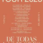 Natalia Lafourcade Instagram - Estamos preparando nuestro regreso a los escenarios. Nos vemos pronto muy pronto mi gente bella. Cerramos gira en diciembre 2023 ❤️🌸🙏🏼🕊 #detodaslasflorestour