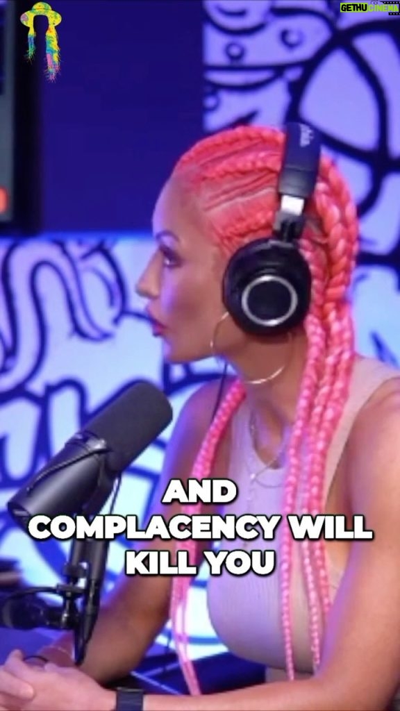 Natalie Eva Marie Instagram - Complacency kills. Make a change, make a move. The Brass & Unity Podcast #181