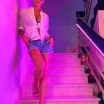 Natalie Eva Marie Instagram – 👩🏻‍🎤On Wednesdays we wear pink ✨💕💫 #PinkVibes 
–
😎 sunnies @tyrsport 
For Free Shipping Use My Code : 
NEMFGS Wi-ki-Woo Hotel Ibiza