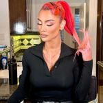 Natalie Eva Marie Instagram - Channeling my inner #GwenStefani 💅🏽 💄 Products used For this lewk 💁🏻‍♀️…. Prep: @elemis pro collagen cleansing balm. Foundation: @armanibeauty Concealer: @hourglasscosmetics Setting powder: @hudabeauty Eyes: @charlottetilbury THE BELLA SOFIA LUXURY PALETTE Lips @charlottetilbury Lashes: @beautycreations.cosmetics Brows: @anastasiabeverlyhills in Carmel Powder Bronzer: @charlottetilbury in Tan Cream Bronzer: @charlottetilbury Blush: @patricktabeauty She’s that Girl Setting spray: @onesize - Glam by my compadres: 💄MUA: @makeupbyapollo 💁🏻‍♀️Hair: jasonhairr