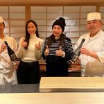 Natapohn Tameeruks Instagram - @sushi.shin.niseko keep me fall for Niseko all over again 🍶 sake was so good 鮨 心 Sushi Shin