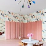 Nate Berkus Instagram - An energetic Wallpaper in kids’ rooms is always a good idea.