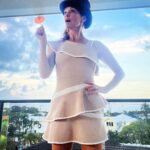 Nathalie Boltt Instagram - Cloudy with a chance of Red Bull. 2024 is going to be a wild one, but me and my umbrella are READY! #2024 #HappyNewYear