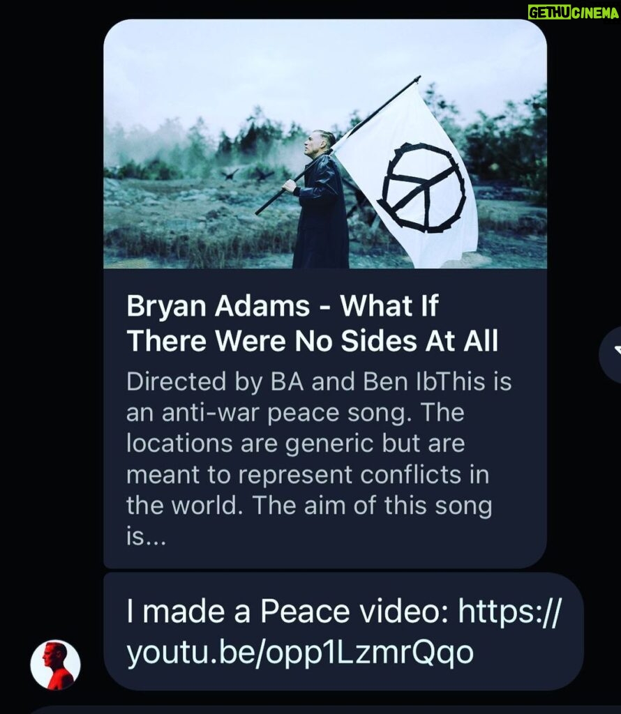 Nathalie Boltt Instagram - My friend Bryan made a video. #nosides. Link in bio @bryanadams