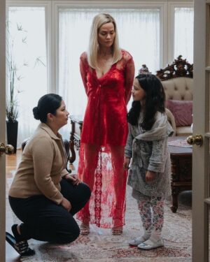 Nathalie Boltt Instagram - You know a project has gone well when I’ve ended up crying on the floor. Massive congrats to @theornamentfilm team for getting this package wrapped and ribboned in record time. Now off to the festival circuit fingers crossed 🤞🏽 @jinjara @thejordanconnor @kentdonguines - can’t wait to see this gem! 🎥 ❤️ 🎭