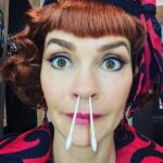 Nathalie Boltt Instagram - Just double checking. #stillnotpregnant ( #riverdale )
