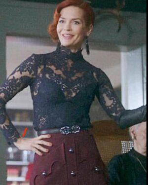 Nathalie Boltt Instagram - Interesting, the progression from ‘the lace and high collar days’ to … well, you’ll see. #riverdale