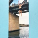 Nathalie Boltt Instagram - The bridge jumping years. South Africa. 🇿🇦