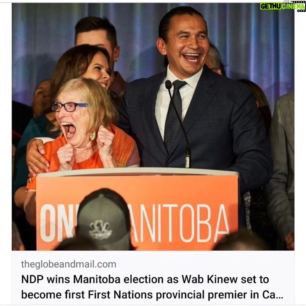 Nathalie Boltt Instagram - History made!! Wab Kinew is the first First Nations premiere in Canadian history. And has brought Manitoba on board to protect 30 % of provinces land by 2030. I’m a fan already! #wabkinew #indigenouswisdom #indigenousleadership Repost from @endangeredecosystemsalliance • In the Manitoba election yesterday, the NDP trounced the previous Conservative government, and have promised to protect 30% by 2030 of the province’s land area (in line with Canada’s national/ international commitment, which the previous Conservative government wouldn't commit to). So now Manitoba, BC and Quebec are the provinces that are supporting the federal protected areas target - with the other provinces so far being conservation laggards (although Nova Scotia is making some significant progress in some areas too). The NDP leader Wab Kinew is the first First Nations provincial premier in Canadian history. @ndpcanada @wabber #turtleisland