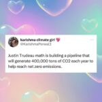 Nathalie Boltt Instagram – Holy fuck! I thought MY math was bad. Thank you @karishmaclimategirl for pointing out the pathetic abilities of the Canadian government @justinpjtrudeau #backtoschoolfools  Repost from @karishmaclimategirl
•
no one is safe today I’m feeling fiesty
#canadaclimatekiller