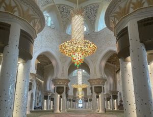 Nathalie Emmanuel Instagram - One of the most beautiful places I have ever seen… #SheikhZayedGrandMosque in Abu Dhabi.

Thank you @aliaalmazrouei for organising such a special tour, of what is such a sacred place for so many, and for lending me an abaya to wear.

After taking in this breathtaking place, we ended the tour with a display talking about “People of Determination” a phrase used instead of “people with disabilities”. To see this level of inclusion was so wonderful. The term itself reflected what I often think about the people I know who navigate life with a disability… who do not let it stop them achieving their goals… who push through in a world that can be so unkind and exclusionary…. That their determination and perseverance is something to be celebrated and emulated. ❤️❤️❤️