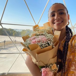 Nathalie Emmanuel Instagram - My birthday was…… so special.…. I had no idea what was planned… which my control freak ways found difficult but I had to just surrender and go with the flow. And this stay at @staypura really made me do so! It was a gift from my friend and sister @aliaalmazrouei. I was literally speechless. And this was after a lovely day of sightseeing…. I couldn’t believe what my eyes were seeing. Thank you Alia. I cannot say it enough.

The team took care of us in every way possible including meeting my dietary requirements and to the highest of standards… Sunrise yoga and sound healing… and sweet gifts like flowers and delicious smelling candles, toiletries and…. A BIRTHDAY CAKE I COULD ACTUALLY EAT!!!! 🥳😋⛺️💐🧘🏽‍♀️🎂 #33 #onefortherecordbooks #Thankyou #staypura