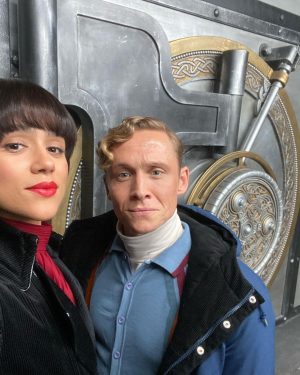 Nathalie Emmanuel Instagram - Safe selfies… #DasRheingold #DieWalküre #Siegfried…. #ArmyofThieves