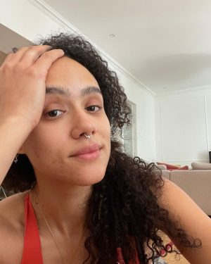 Nathalie Emmanuel Instagram - I’ve pretty much spent the whole of today, so far, feeling all the things and crying a lot because I am just so grateful.

Tomorrow I walk onto a movie set as a leading lady for the first time… I’ve spent so many years just keeping my head down, grinding and putting the work in, that this morning I looked up for a moment and realised where I was. And how far I’ve come… And what that means for someone like me.

I think I was just in the throws of the prep for this movie that I hadn’t actually allowed myself to sit with it. And it kinda hit me like a truck and I am rather weepy 😅

I think the trigger was yesterday, some dude tried to block me from entering the building of my accommodation and was trying to check whether I was actually staying here 😒👀🙄🤨🧐… I wonder if he stops everyone and checks if they live there…. 🤔 and it just was really symbolic of a lifetime of having your presence in any space questioned…. “are you supposed to here?” Well… whether or not one thinks I should or shouldn’t…. I fucking am here. 

I wouldn’t have been able to be here without the support of so many people… you know who you are… I love you, THANK YOU and you will always be my tribe. #TheBrideMovie #Weouthere #letsgo