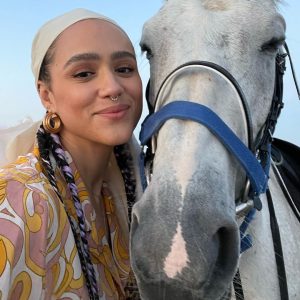 Nathalie Emmanuel Instagram - My birthday was…… so special.…. I had no idea what was planned… which my control freak ways found difficult but I had to just surrender and go with the flow. And this stay at @staypura really made me do so! It was a gift from my friend and sister @aliaalmazrouei. I was literally speechless. And this was after a lovely day of sightseeing…. I couldn’t believe what my eyes were seeing. Thank you Alia. I cannot say it enough.

The team took care of us in every way possible including meeting my dietary requirements and to the highest of standards… Sunrise yoga and sound healing… and sweet gifts like flowers and delicious smelling candles, toiletries and…. A BIRTHDAY CAKE I COULD ACTUALLY EAT!!!! 🥳😋⛺️💐🧘🏽‍♀️🎂 #33 #onefortherecordbooks #Thankyou #staypura