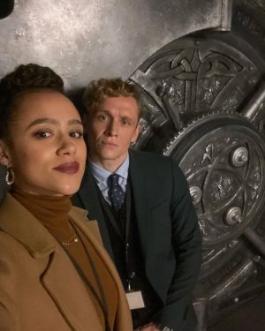 Nathalie Emmanuel Instagram - Safe selfies… #DasRheingold #DieWalküre #Siegfried…. #ArmyofThieves