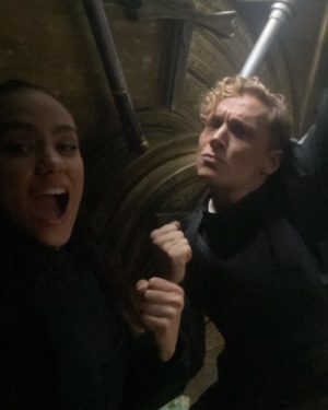 Nathalie Emmanuel Instagram - Safe selfies… #DasRheingold #DieWalküre #Siegfried…. #ArmyofThieves